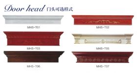 原木實(shí)木門(mén)門(mén)頭可選樣式